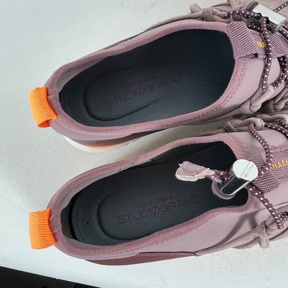 Cole Haan Studiogrand Sneakers Women's 6.5 Brown Lace Up Low Top Running Shoes - Picture 9 of 10